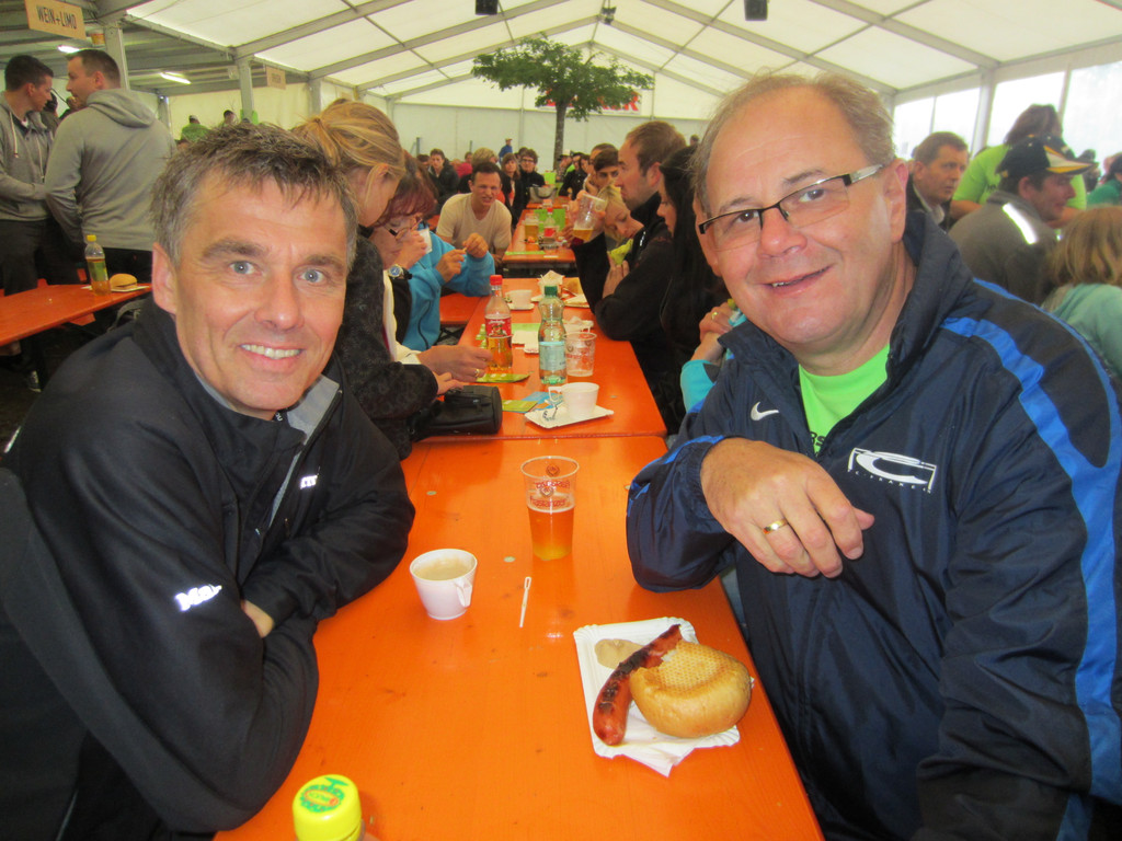 Rene Meier und Bgm. Reinhard Nachbaur