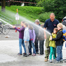Volkschüler zu Gast bei der Feuerwehr Höchst
