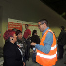 Einsatzkräfte vor Ort