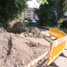   Engstelle Sandgrubenweg