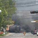 Nach Güterzugunfall in Kanada: Serienweise Explosionen