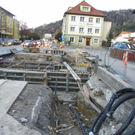 Bauarabeiten an der Bregenzerstraße