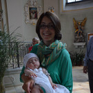 Mona Evelyn Stahl wurde getauft