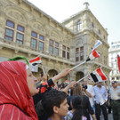250 Ägypter feierten in Wien Entmachtung von Mohammed Mursi
