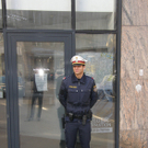 Polizei: Christian Mahrhauser im Dienst