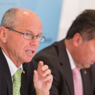 Bilder der Pressekonferenz