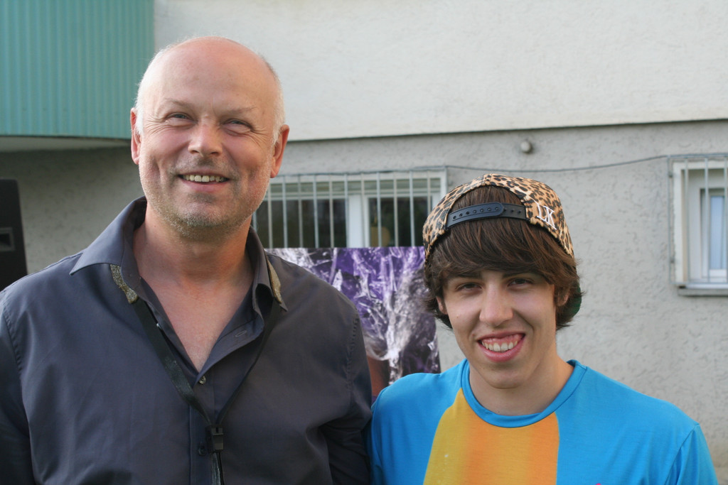 Musiker Norbert Dehmke mit K__nstler Jakob Kasimir_JPG-1373893673