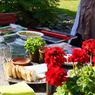Wohlfühl Ambiente im Garten der Sinne