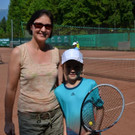 09 Birgit und Sohn Felix _10_ sehen das Tenniscamp als perfekten Einstieg f__r diesen Sport_JPG-1374083745