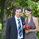 Andrea Burgerova und Julian Schädler feierten Hochzeit