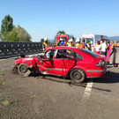 Schwerer Verkehrsunfall auf der A14 zwischen Dornbirn und Hohenems