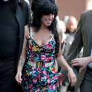 Amy Winehouse vor der Gerichtsverhandlung in London