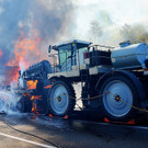Lkw-Brand auf der A21 in Niederösterreich