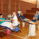 Blutspendeaktion in Fußach