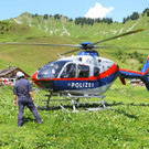 Dachstuhlbrand auf Sentumalpe oberhalb von Blons