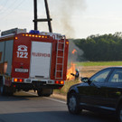 Hitze: Feldbrände im Bezirk Wiener Neustadt