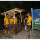 Waldfest Bezau am Samstag Abend