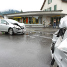 Dornbirn: Frontaler bei Abbiegevorgang
