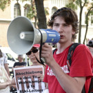 Rund 150 Menschen bei Demo gegen Abschiebung in Wien