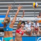 Beach Volleyball EM: Fehlstart für Schwaiger-Schwestern