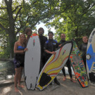 Surfen im Almkanal