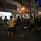 Silent Bicycle-driven Cinema in Feldkirch 