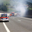 Pkw-Brand auf A10