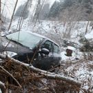 Unfall im Galinawald