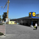 Erweiterung der Lidl Filiale 