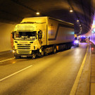 Unfall im Achraintunnel