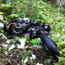 Schwerer Motorradunfall zwischen Au und Damüls