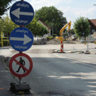   Erste Bauetappe
