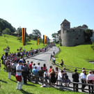 Staatsakt auf der Schlosswiese