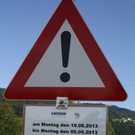 Ab Montag Sperre Kurzglendweg