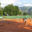 Im Tennisclub Hohenems