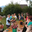 Kräuterstrauß binden 2013