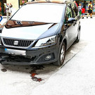 Pollerunfall in Kaigasse