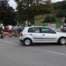 Niederösterreich: Zusammenstoß von Pkw und Fahrrad auf der B54