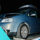 Crash beim Pass Lueg