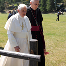 Papst Benedikt im Juli 2009