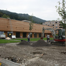 Baufortschritt rund um den neuen Kindergarten Klausmühle
