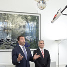 Faymann empfing Arnold Schwarzenegger im Kanzleramt