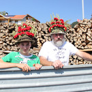 Alpabtrieb in Fraxern