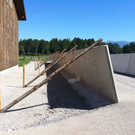 Fahrsilo entsteht