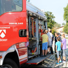 Ferienspaß bei der Feuerwehr Höchst