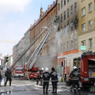 Großbrand in Wien-Margareten