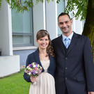 Verena Piger und David Schmidt haben geheiratet