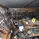 Waffenarsenal des Killers