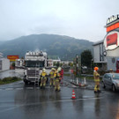 Lkw-Brand in Saalfelden