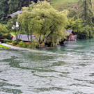 Sperre nach Felssturz